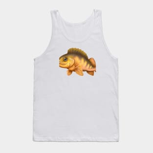 Cute Perch Drawing Tank Top